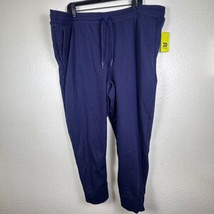 All In Motion Men’s Navy Blue Jogger Pants. Sz XXL.